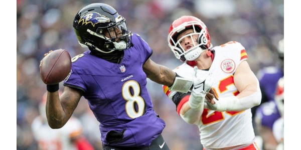 Los Kansas City Chiefs toman protagonismo contra los Baltimore Ravens en el primer partido
